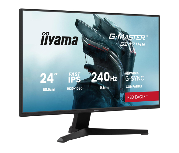 IIYAMA G-Master G2471HS-B1 Red Eagle - 1370358 - zdjęcie 2